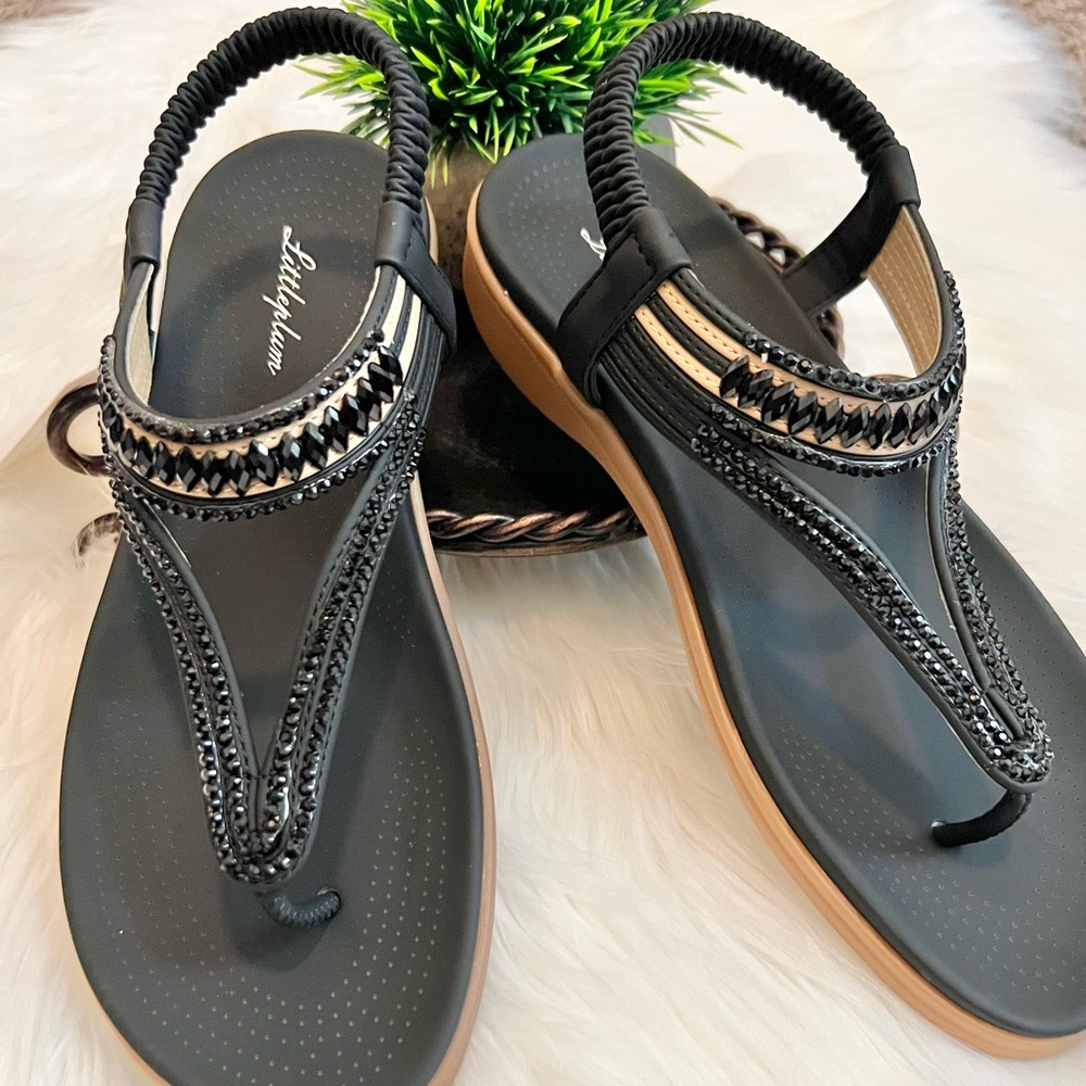 Black Sandals New size 8.5 - Picture 8 of 12